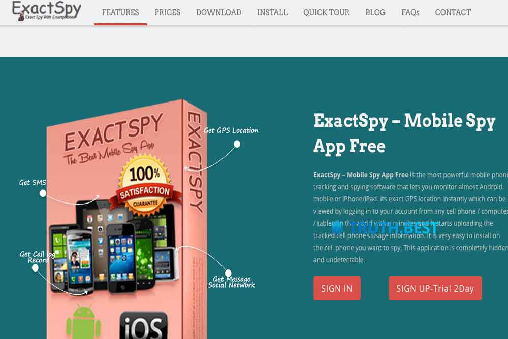 exactspy-free mobile spy app pentru android